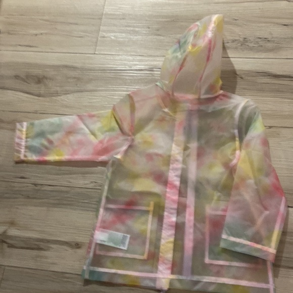 Old Navy Translucent Toddler Rain Coat Size 3T - Picture 2 of 2